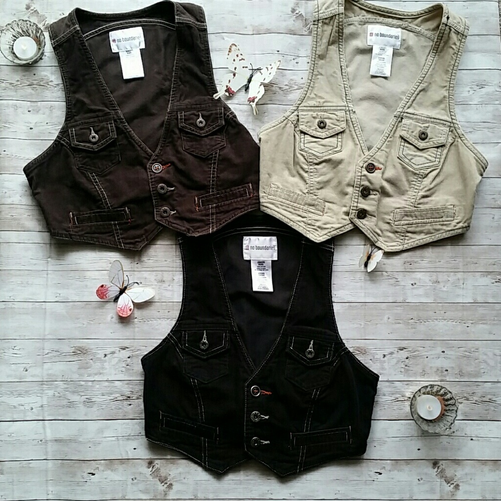 3 Corduroy Vests for the Price of One!